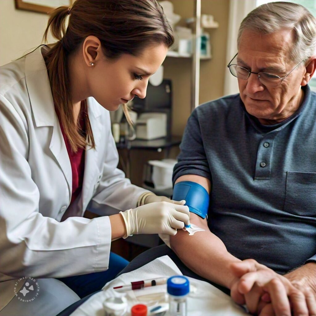 Phlebotomy for immunocompromised patients