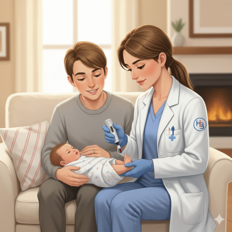Pediatric Blood Draw and Heel Stick