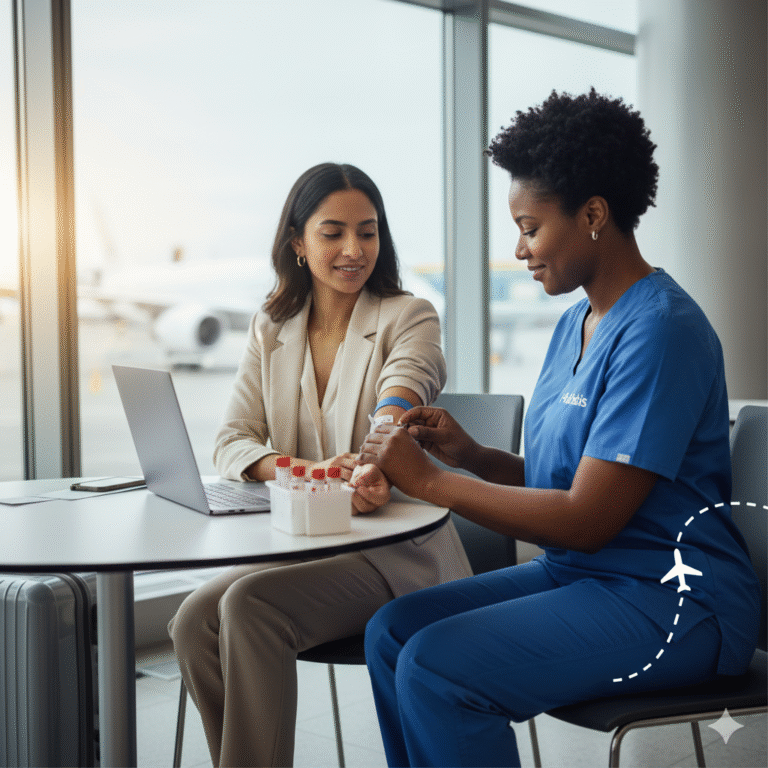 Health On The Go: Why “En Route” Blood Testing Is Your New Travel Essential!
