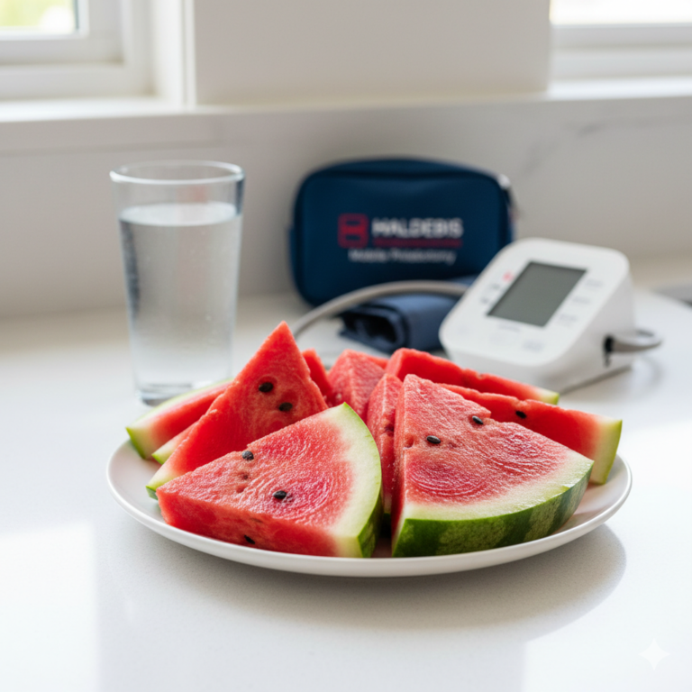 Watermelon: A Refreshing Boost for Healthy Blood Pressure