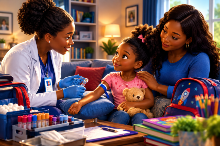 Preparing Children for a Blood Draw