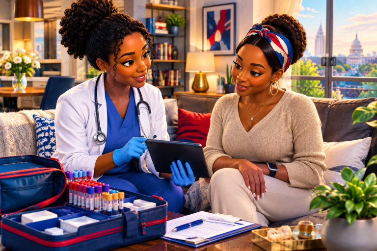 How to Book an At-Home Blood Draw Appointment in Maryland, Washington DC, and Virginia